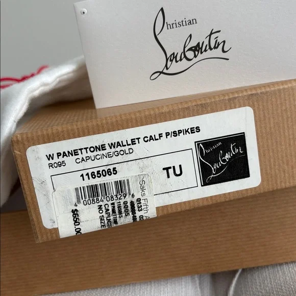 CHRISTIAN LOUBOUTIN Panettone wallet with spikes - Picture 15 of 16